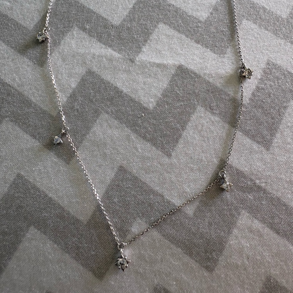 Silver Stars Necklace